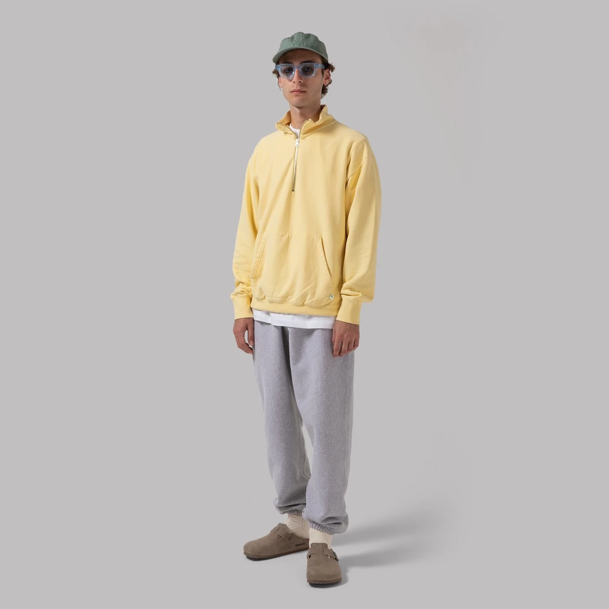 Oi Polloi Half Zip Sweatshirt 1 Oi Polloi Half Zip Sweatshirt