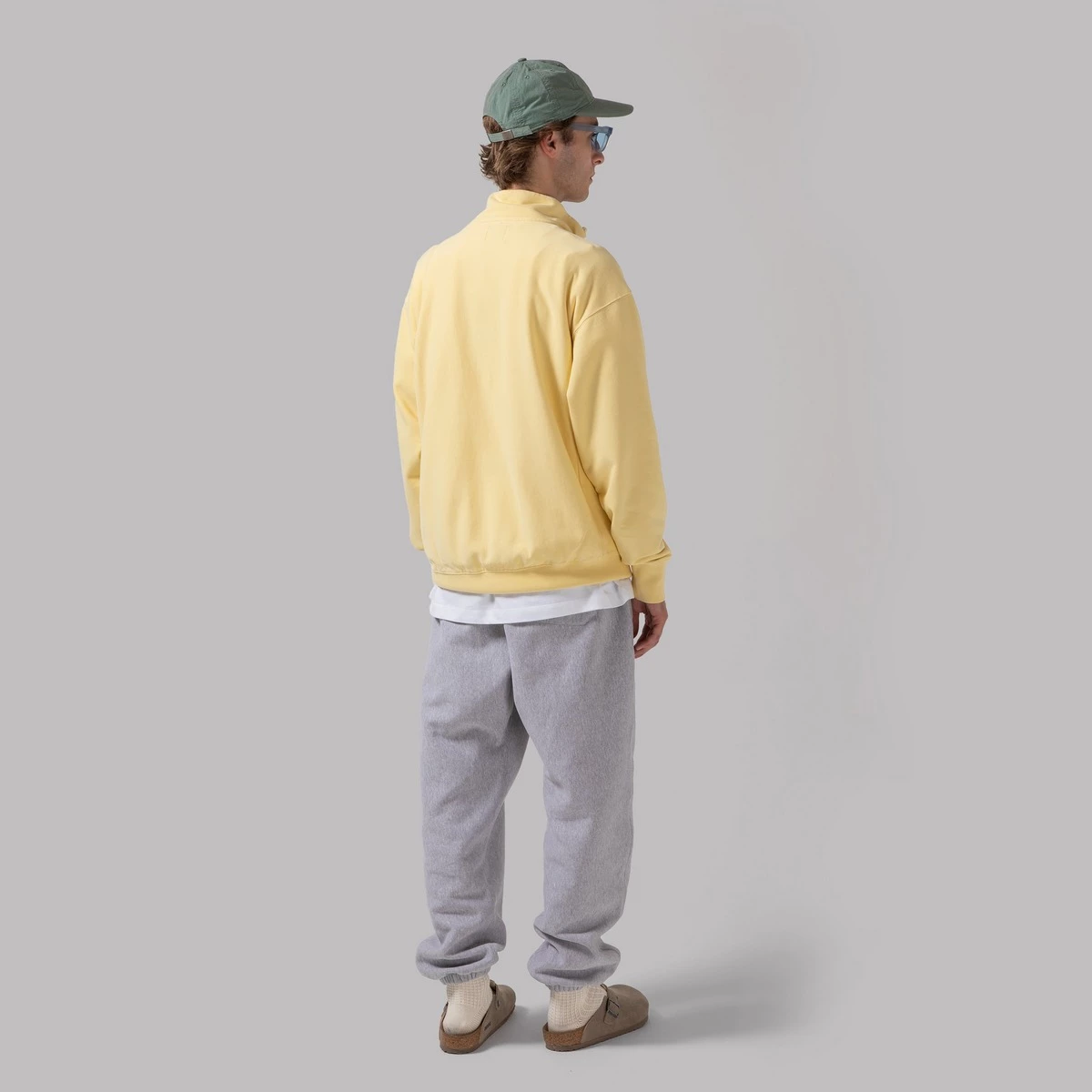 Oi Polloi Half Zip Sweatshirt 2 Oi Polloi Half Zip Sweatshirt - Image 2