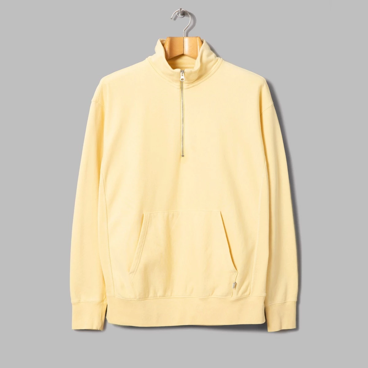 Oi Polloi Half Zip Sweatshirt 4 Oi Polloi Half Zip Sweatshirt - Image 4