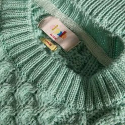 Oi Polloi Aran Stripe Jumper -clothing popular shop op 651200 f