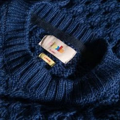 Oi Polloi Aran Stripe Jumper -clothing popular shop op 651201 f