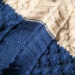 Oi Polloi Aran Stripe Jumper -clothing popular shop op 651201 g